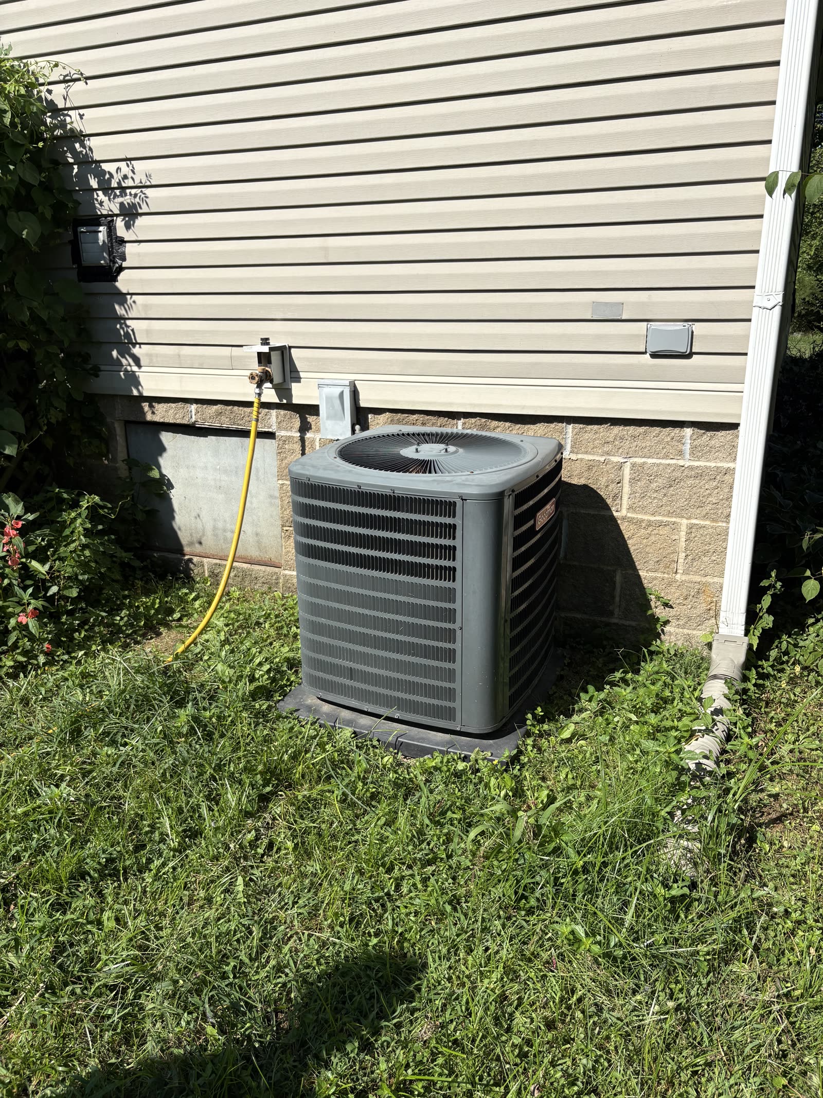 New high-efficiency A/C set and running